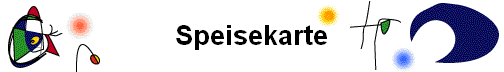 Speisekarte